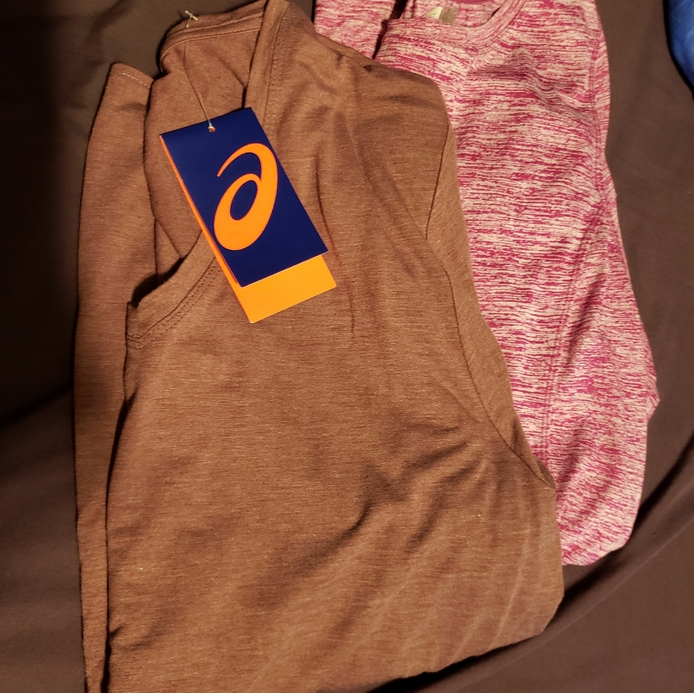 GONE NWT - 2 Athletic Shirts Size L
